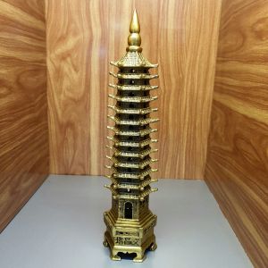 Tháp văn xương 13 tầng đồ đồng phong thủy - ĐĐPT302