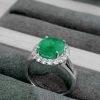 nhan-vang-trang-nu-dinh-da-emerald-ngoc-luc-bao-thien-nhien-cao-cap-nvdq1205 - ảnh nhỏ 3