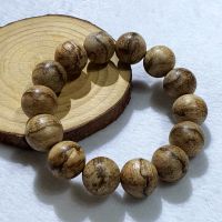 Chuỗi vòng tay trầm hương tốc quần indo núi rừng thiên nhiên 16ly - VTTH144