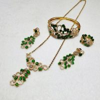 Bộ trang sức cao cấp vàng đá quý Ngọc Phỉ Thúy thiên nhiên (VIP) - NPT119