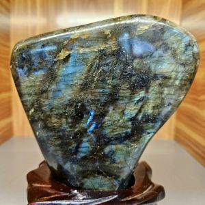 Đá xà cừ thiên nhiên (Hắc nguyệt quang) - Đá cảnh trưng bầy phong thủy - ĐXC347