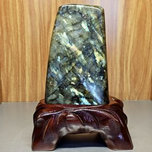 Đá xà cừ thiên nhiên (Hắc nguyệt quang) - Đá cảnh trưng bầy phong thủy - ĐXC114