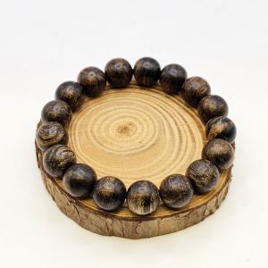 Chuỗi vòng tay trầm hương indo núi rừng thiên nhiên cận chìm cao cấp 12ly - VTTH1010
