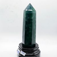 Trụ đá Flourite xanh lá thiên nhiên bao kiểm định hợp mệnh mộc hỏa - TĐTA158