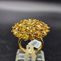 Nhẫn vàng nữ đá Sapphire thiên nhiên cao cấp - NVDQ1057