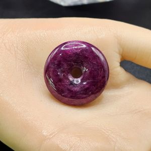 Đồng điếu đá Ruby thiên nhiên bao kiểm định - DD1133