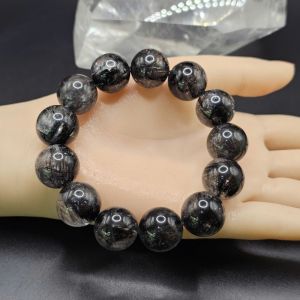 Vòng Tay Đá Thạch Anh Tóc Đen Thiên Nhiên Size 16ly VIP - VTTD508