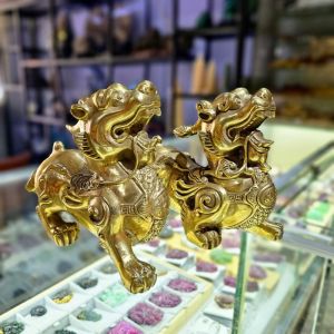 Cặp tỳ hưu thiên lộc đồ đồng phong thủy chiêu tài - ĐĐPT1034