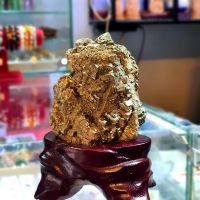 Tinh Thể Đá Vàng Găm Thiên Nhiên ( Pyrit ) - DTBCT0033