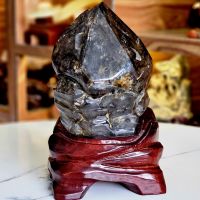 Trụ đá Thạch Anh Khói thiên nhiên hợp mệnh Thủy, Mộc - TĐTA1152