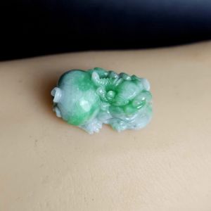 Mặt Tỳ Hưu Phong Thủy Ngọc Cẩm Thạch Thiên Nhiên (Type A) - TH936