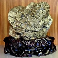 Đá cảnh vàng găm thiên nhiên ( Quặng pyrit ) - VGCT120