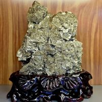 Đá cảnh vàng găm thiên nhiên ( Quặng pyrit ) - VGCT135