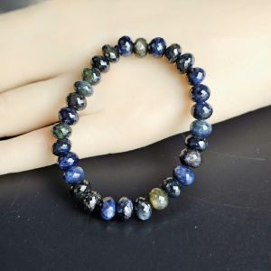 Vòng tay đá quý Sapphire thiên nhiên cho nữ Size 8ly (VIP) - VTSP1100