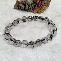 Vòng Tay Đá Thạch Anh Tóc Đen Thiên Nhiên Size 10li - VTCT00103