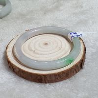 Vòng Tay Dạng Bản Liền Nguyên Khối Đá Cẩm Thạch Thiên Nhiên Ni53 - 990CTCT001