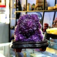 Tinh Thể Đá Phong Thủy Thạch Anh Tím Thiên Nhiên - TTTATCT001