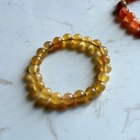 Vòng Tay Đá Mã Nảo Vàng Chanh 8li - MNDS002