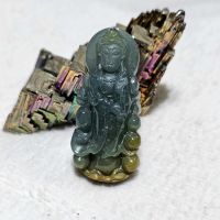 Tượng Quán Thế Âm Bồ Tát Ngọc Cẩm Thạch A Thiên Nhiên - CTA213