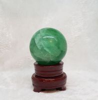 Cầu Phong Thủy Xanh Lá Đá Flourit Thiên Nhiên Đ.K7Cm - QCCT0039