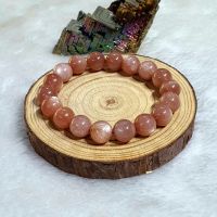 Vòng Tay Phong Thủy Đá Mặt Trời Size Hạt 10ly - Hợp Mệnh Hỏa Thổ - DMT953