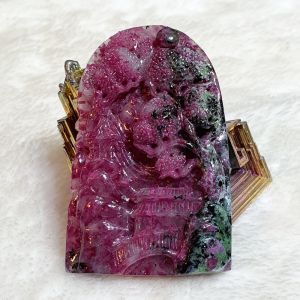 Tranh thủy mặc đá Ruby Thiên Nhiên - TMCT0039